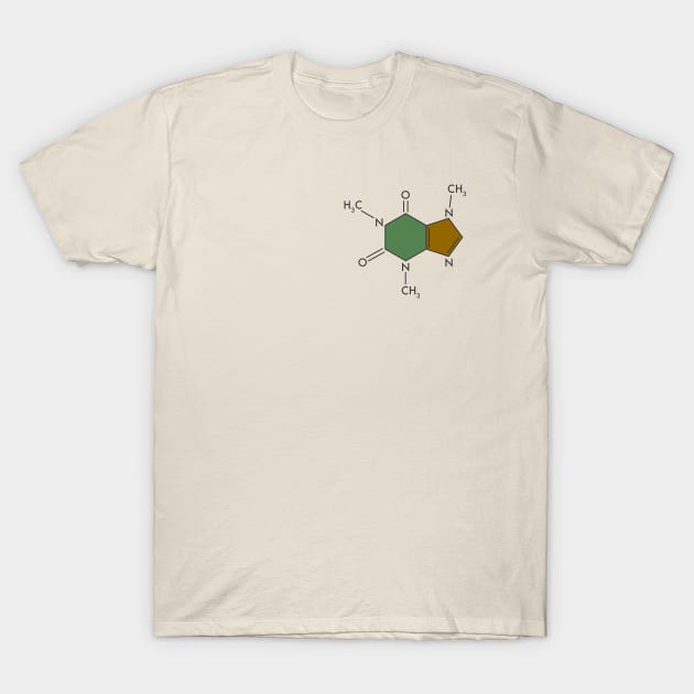 Caffeine Compound T-Shirt by footloosefabric